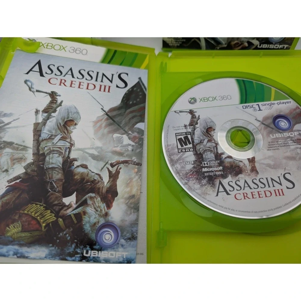 Assassin's Creed Lot 2 3 Flag Brotherhood - Microsoft Xbox 360 Most Complete